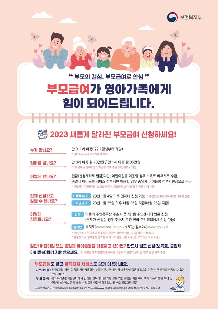 부모급여 신청 방법 어린이집 안다녀야 최대 70만원 적용 대상 7 A725C697 1EB4 47BA BC13 EA92FFB2608E