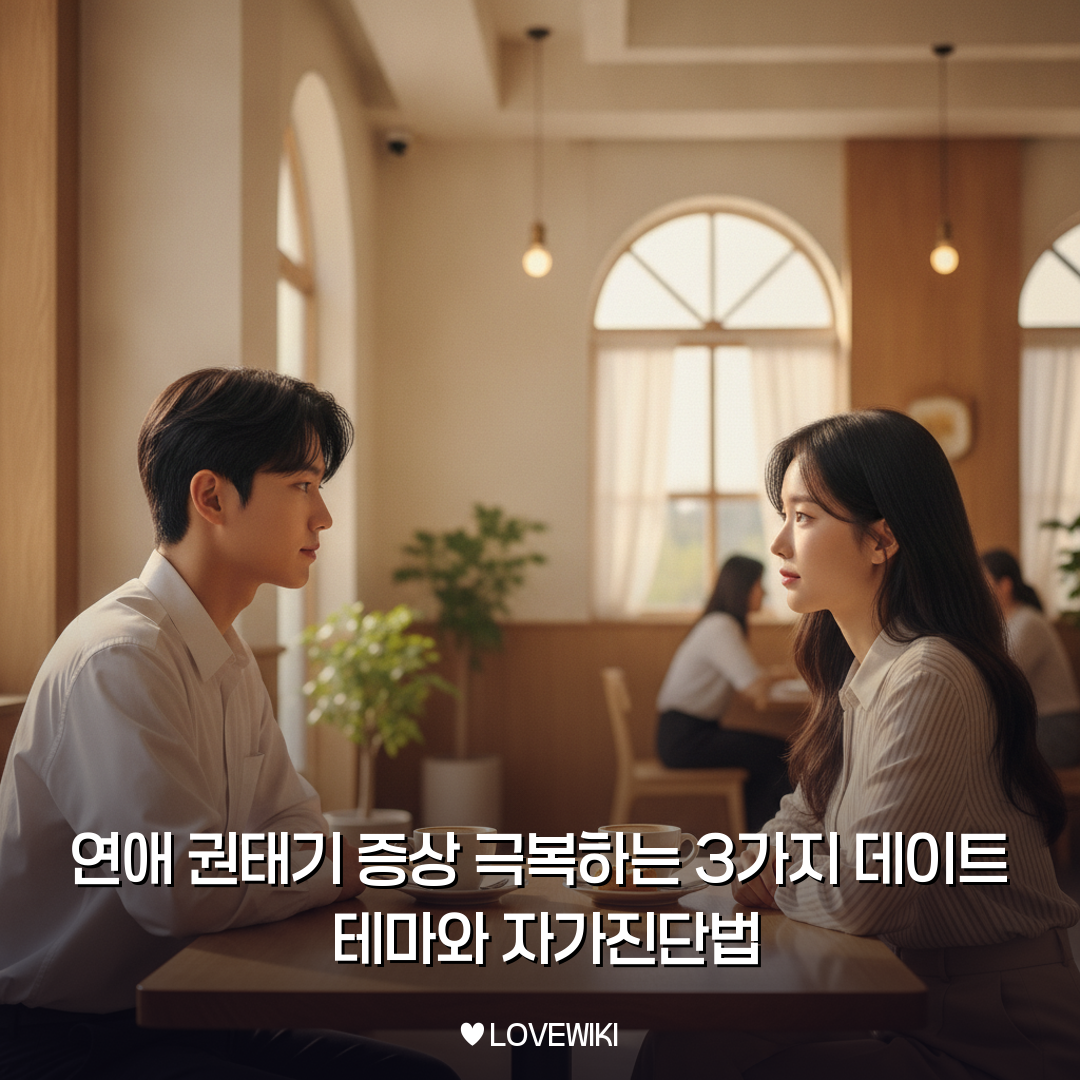 연애 권태기 증상