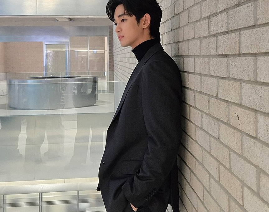 김수현 광고 촬영