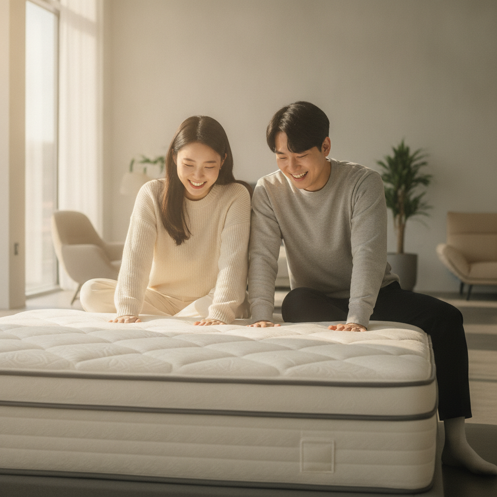 현명한 신혼부부 매트리스 선택을 위한 대조표