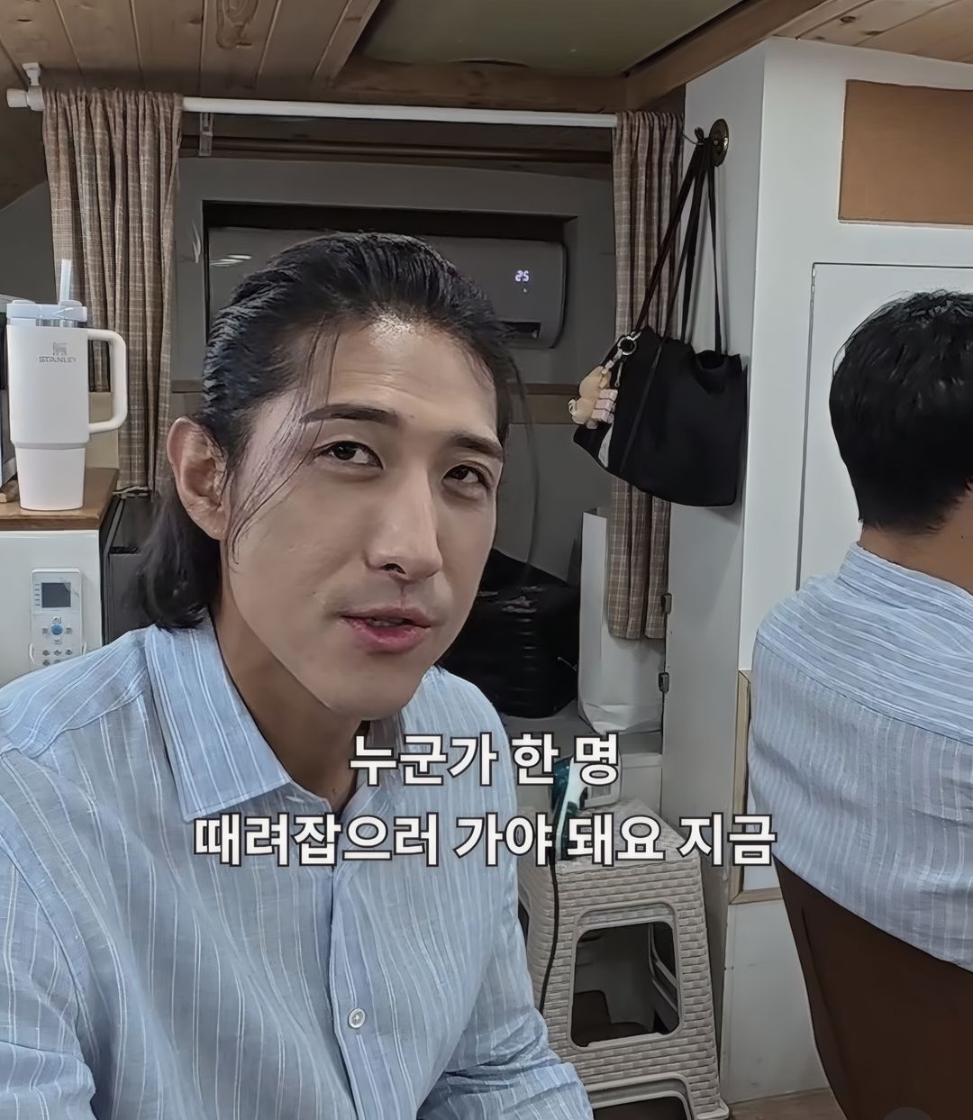 티빙 슈퍼매치서 공개된 파격 장발 비주얼과 다이어트 사연