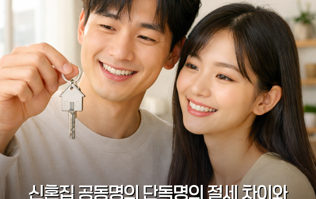 신혼집 공동명의 단독명의