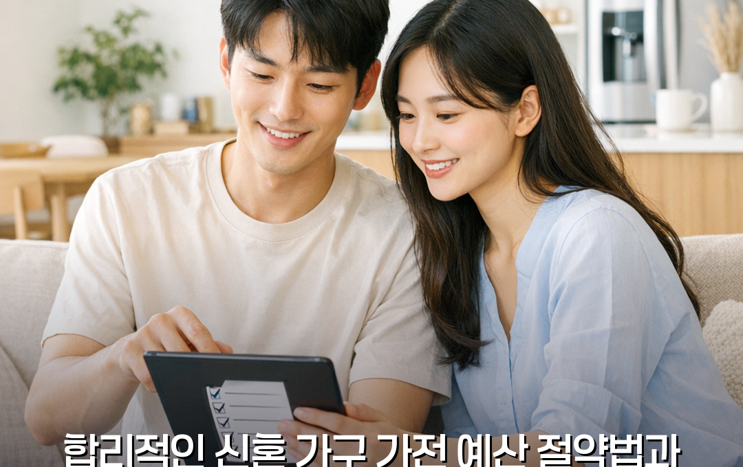 신혼 가구 가전 예산