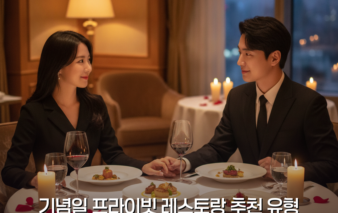 기념일 프라이빗 레스토랑