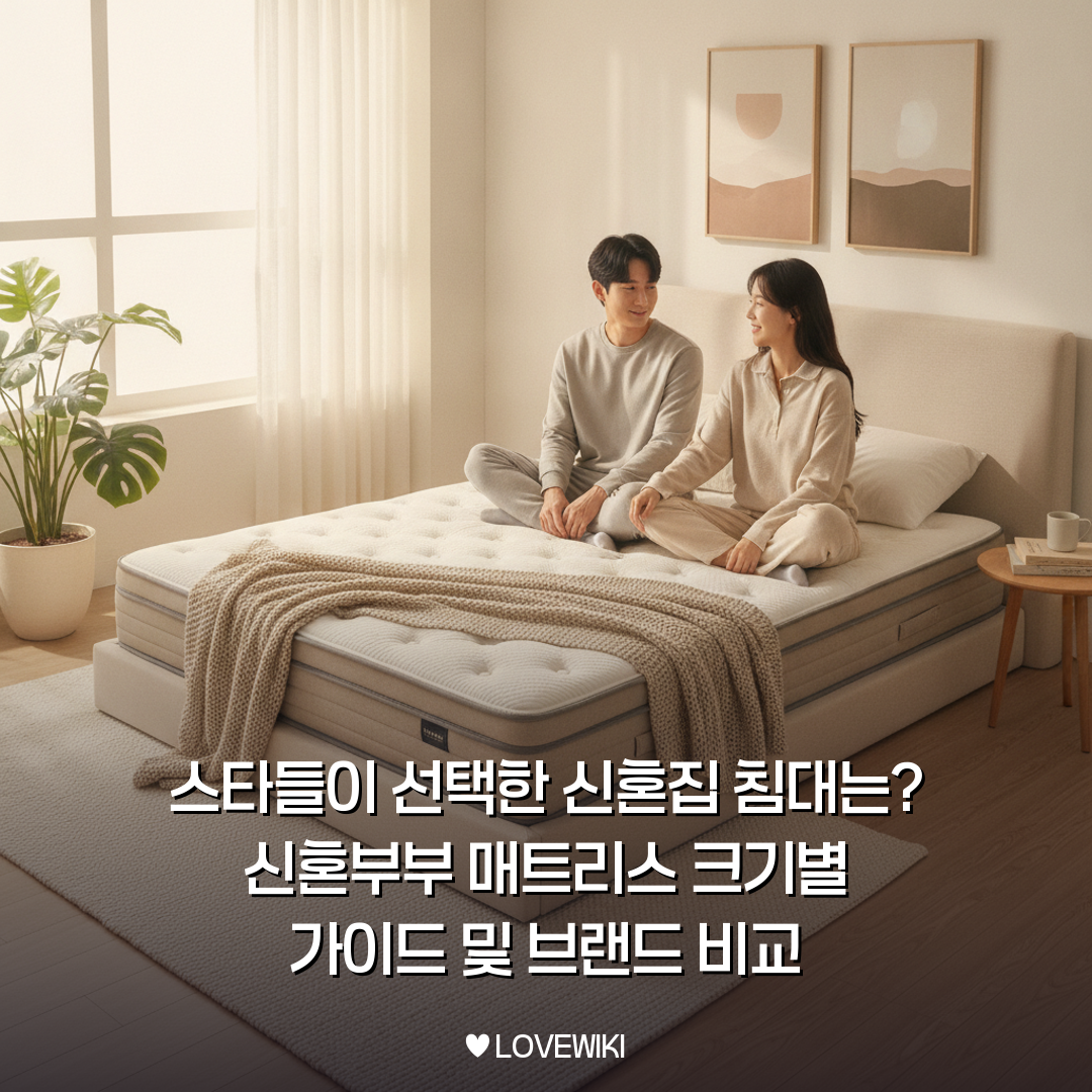 신혼부부 매트리스