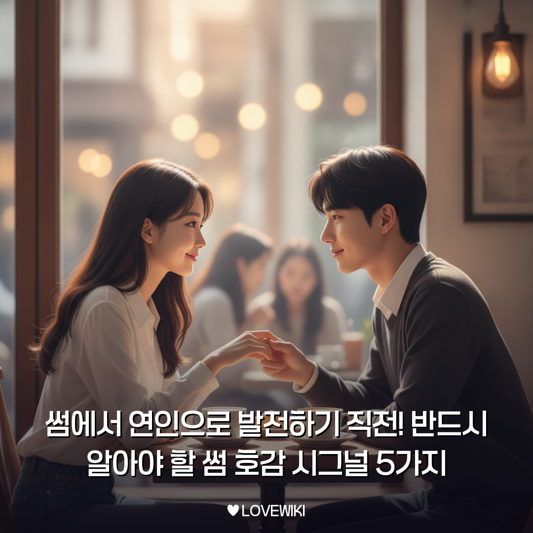 썸 호감 시그널
